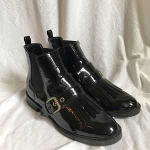 Black Marc Fisher Chelsea Boots